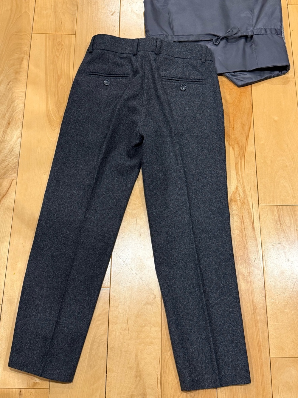 Boys Two-Piece Gray Vest & Trouser Set - Picture 6 of 6